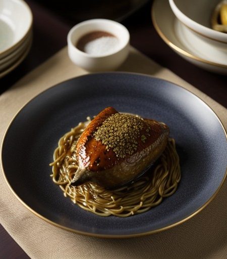 Noodle-Stuffed Duck recipe image