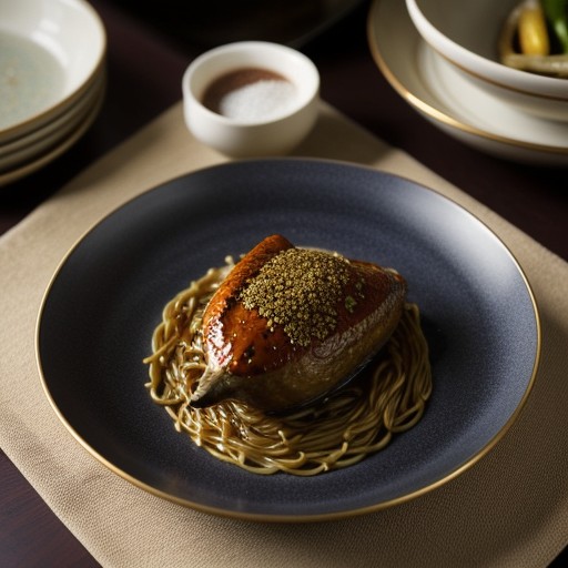 Noodle-Stuffed Duck recipe image