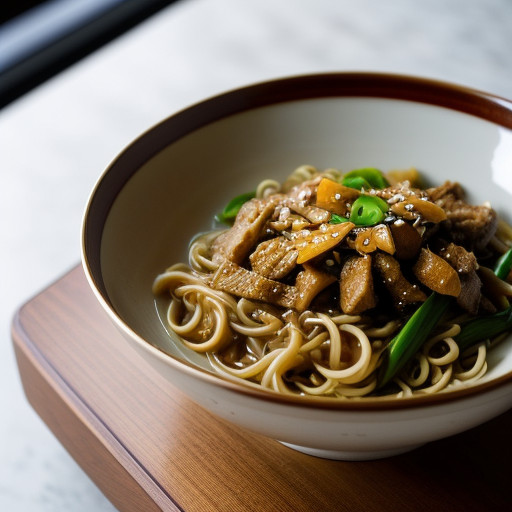 Noodles & Gravy (Yee Mein recipe image