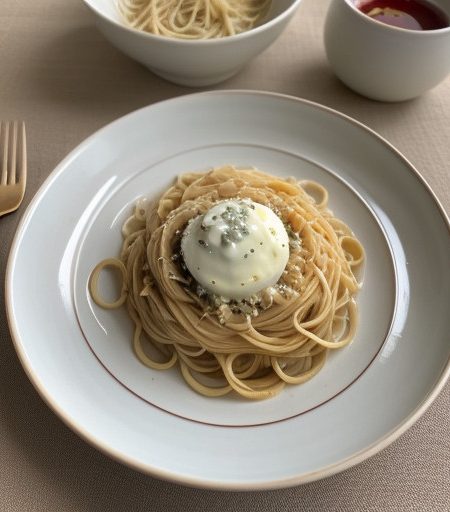 Noodles Romanof recipe image