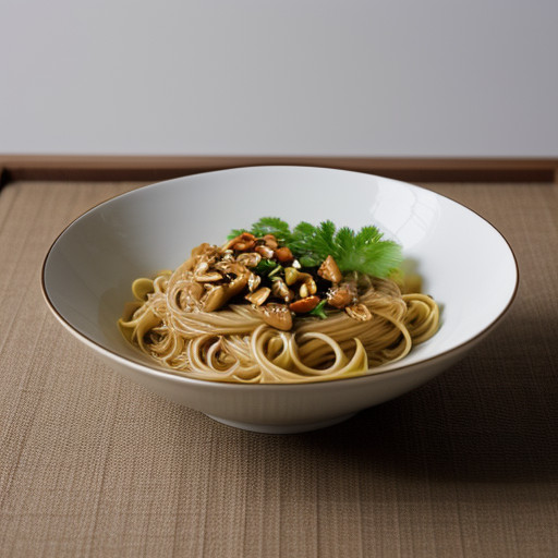 Noodles & Vegetables With Peanut Sauce recipe image