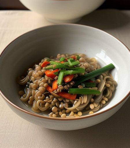 Noodles With Fresh Vegetables recipe image