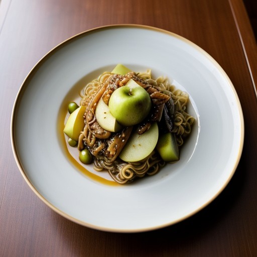 Noodles and Apples recipe image