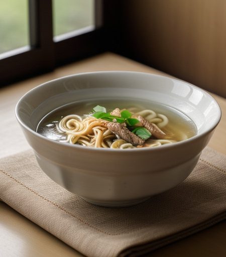 Noodles in Broth recipe image