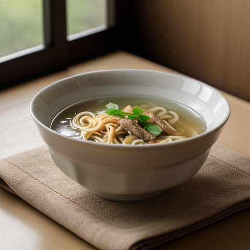 Noodles in Broth recipe image