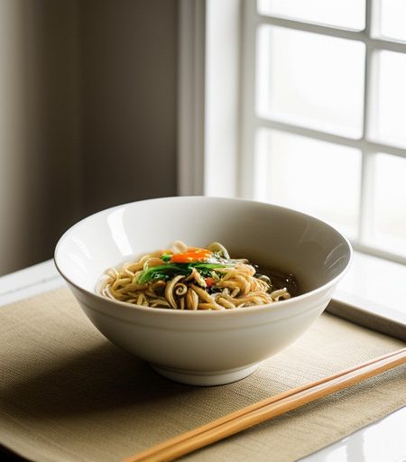 Noodles in Sesame Sauce recipe image