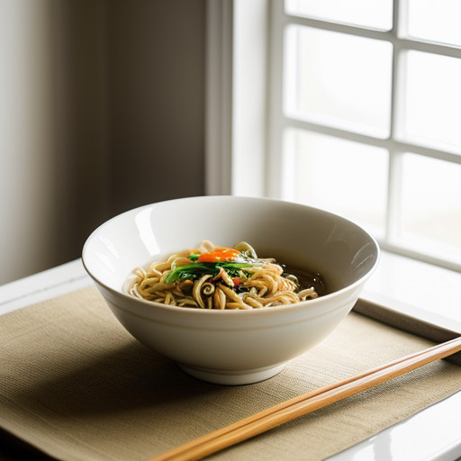 Noodles in Sesame Sauce recipe image