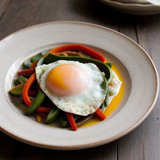 Nopales Con Huevos Y Serranos recipe image