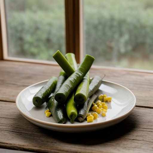 Nopalitos Con Chili (Burbank Cactus Shoots W/ recipe image