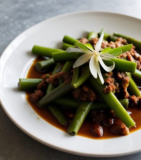 Nopalitos Con Chili (Burbank Cactus Shoots Wi recipe image
