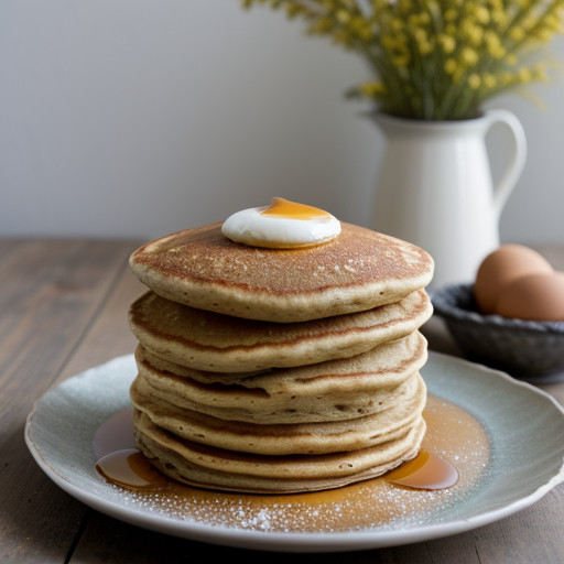 Nora Mill Whole Wheat Pancakes recipe image