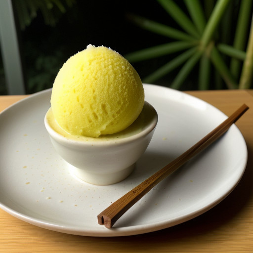 Nora Pouillon's Lemongrass Sorbet recipe image