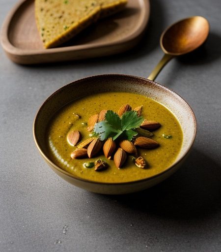 North: Almond Pistachio Saffron Curry Sauce recipe image