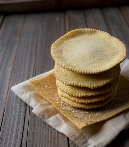 North Carolina Cornmeal Crisps recipe image