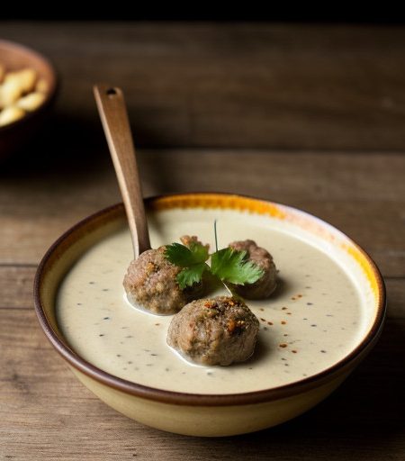 North: Kofta Kebabs in Spicy Cream Sauce (Mal recipe image