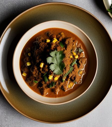 North: Moghul Beef Kheema Curry With Corn (Ma recipe image