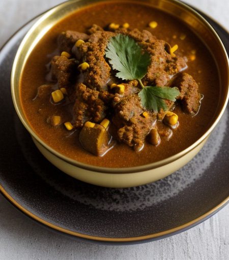 North: Moghul Beef Kheema Curry With Corn (Makkai Kheema recipe image
