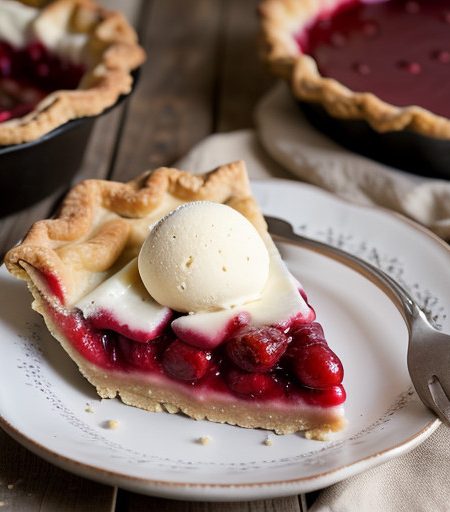 North Pole Cherry Pie recipe image