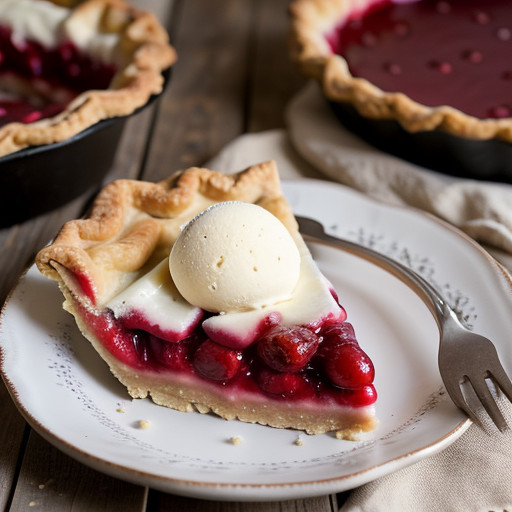North Pole Cherry Pie recipe image