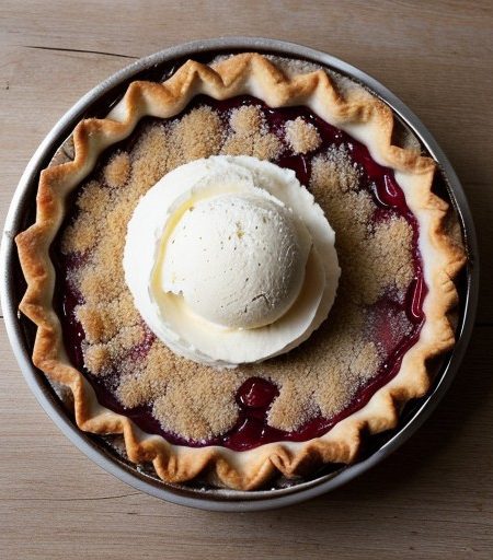 North Pole Cherry Pie recipe image