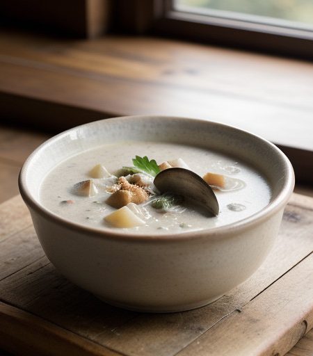 North Wood Clam Chowder recipe image