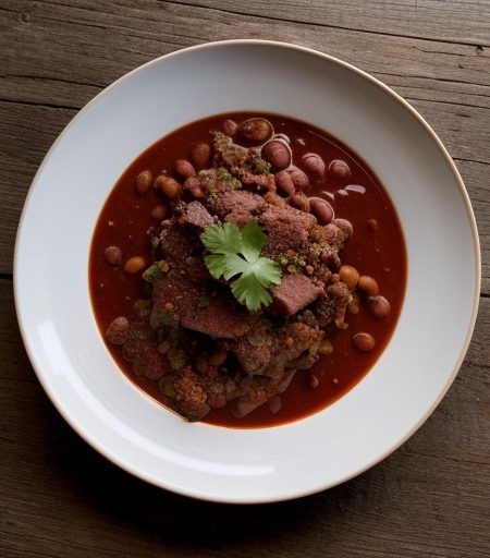 North of the Border Chili With Beans recipe image