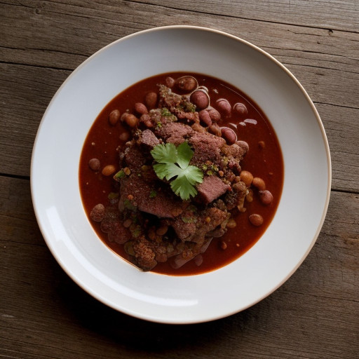 North of the Border Chili With Beans recipe image