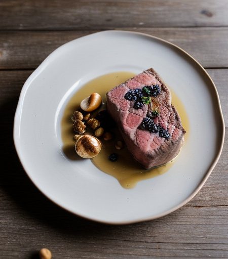Northwest Salmon Hazelnut & Juniper Berry Sau recipe image