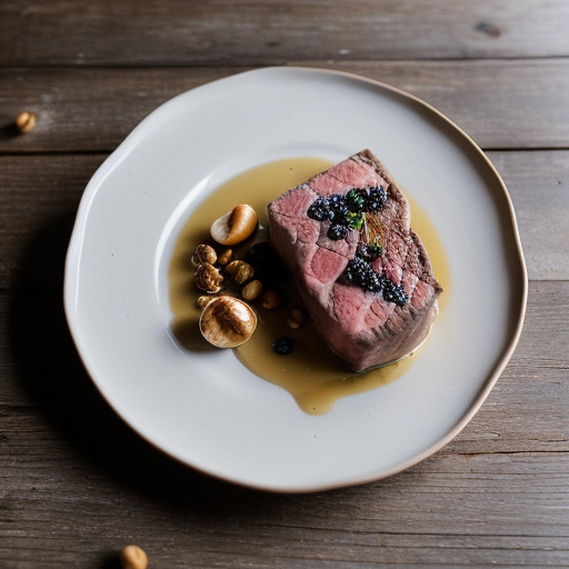 Northwest Salmon Hazelnut & Juniper Berry Sau recipe image