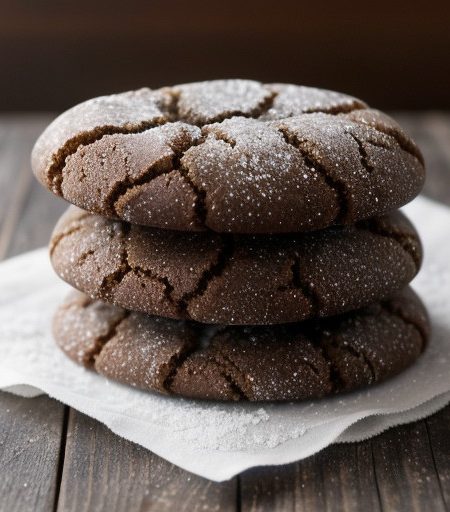 Norwegian Molasses Cookies recipe image