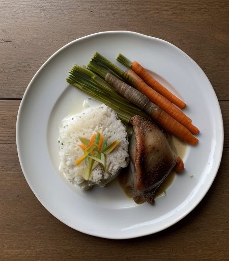Norwich Inn Boiled Chicken Dinner recipe image