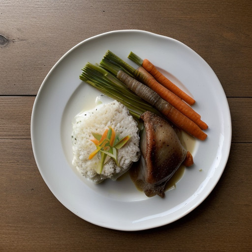 Norwich Inn Boiled Chicken Dinner recipe image