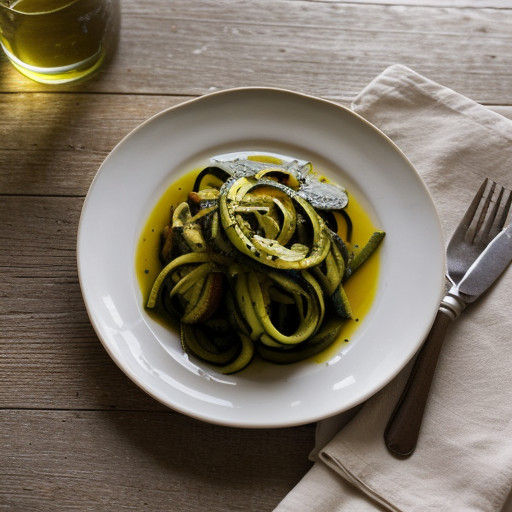 Nov-Dinner: Zucchini Ribbons recipe image