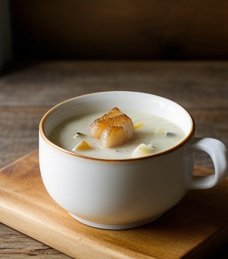 Nova Scotia Scallop Chowder recipe image