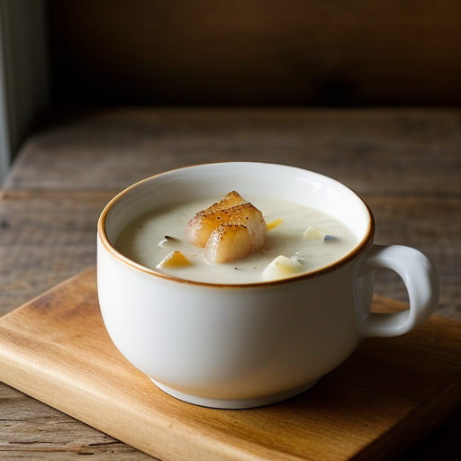 Nova Scotia Scallop Chowder recipe image