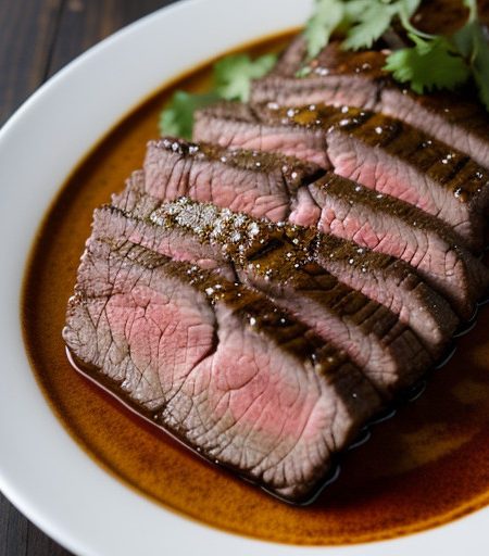 Nue Nam Tok: Grilled Beef With Thai Seasoning recipe image