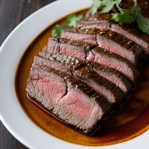 Nue Nam Tok: Grilled Beef With Thai Seasoning recipe image