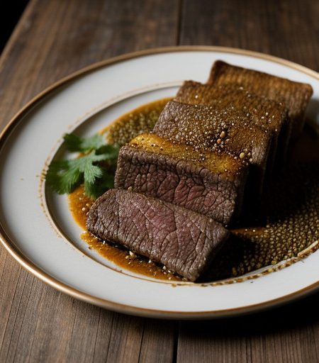 Nuer Sawan (Heavenly Beef recipe image