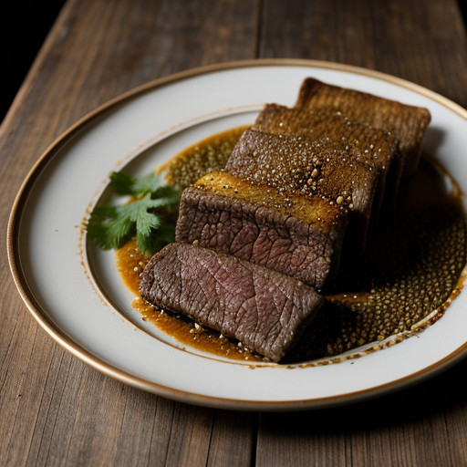 Nuer Sawan (Heavenly Beef recipe image