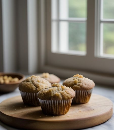 Nutcracker Apricot Muffins recipe image