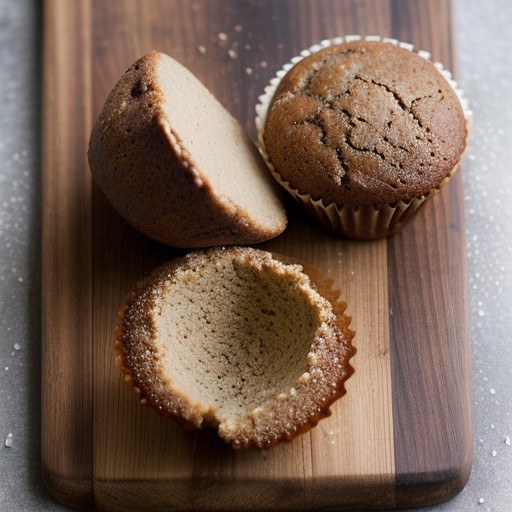 Nutmeg-Glazed Gingerbread Muffins recipe image