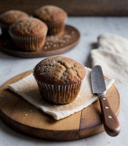 Nutmeg Muffins recipe image