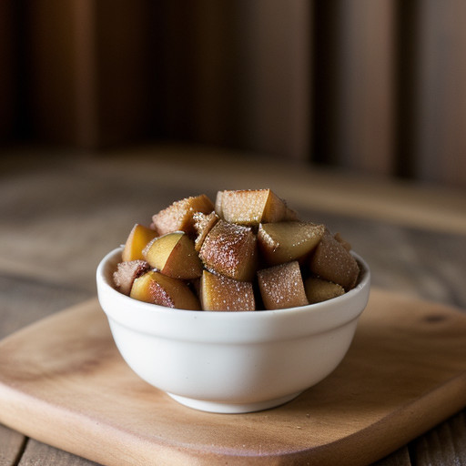 Nutmeg Sauced Apples recipe image