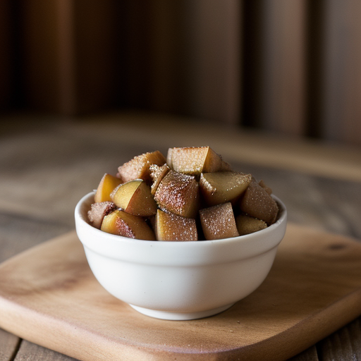 Nutmeg Sauced Apples recipe image