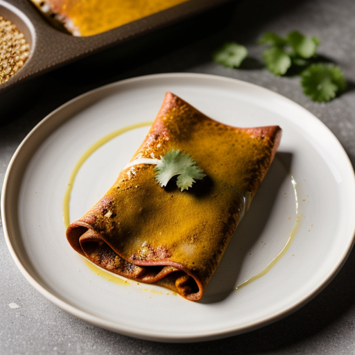 Nutrient-Rich: Spicy Bean Enchiladas recipe image