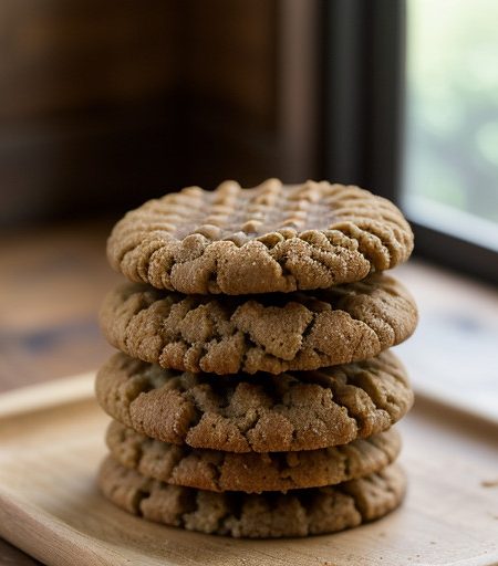 Nutritious Peanut Butter Cookies recipe image