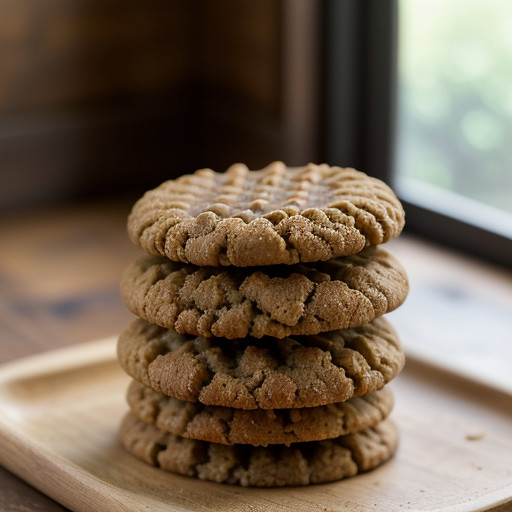 Nutritious Peanut Butter Cookies recipe image
