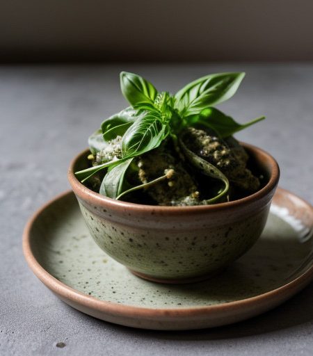 Nutty Basil Pesto recipe image