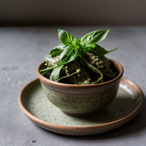 Nutty Basil Pesto recipe image