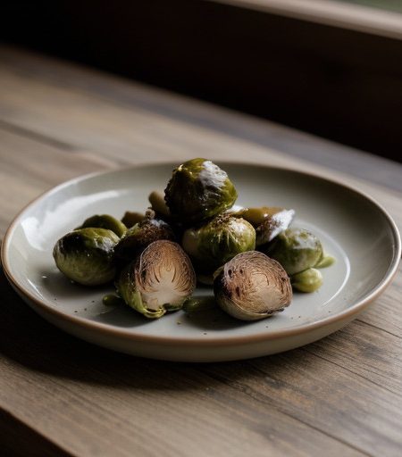 Nutty Brussels Sprouts recipe image